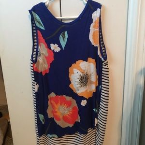Stylus Dress Blouse Sleeveless Medium